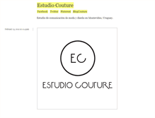 Tablet Screenshot of estudiocouture.com